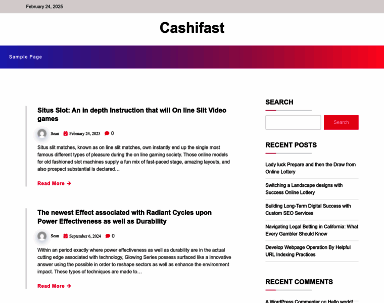 Cashifast.us thumbnail