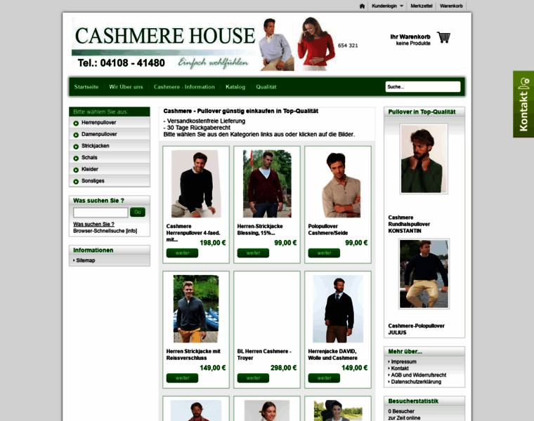 Cashmere-house.de thumbnail