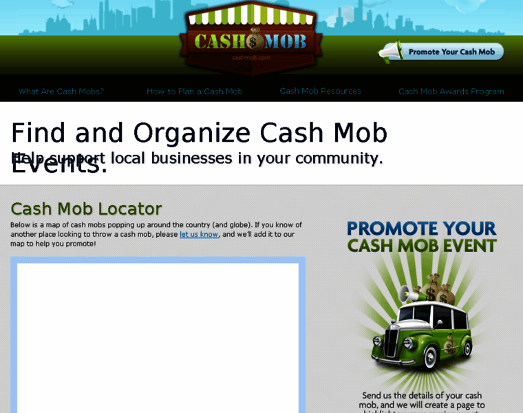 Cashmob.com thumbnail