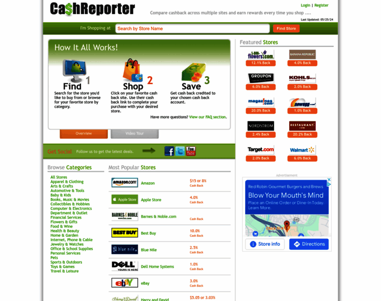 Cashreporter.com thumbnail