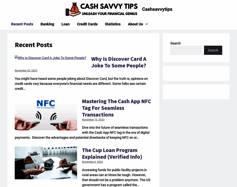 Cashsavvytips.com thumbnail