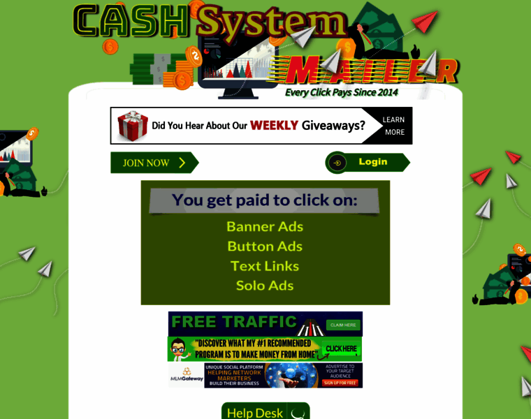 Cashsystemmailer.com thumbnail