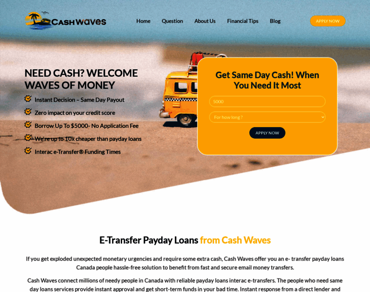 Cashwaves.ca thumbnail