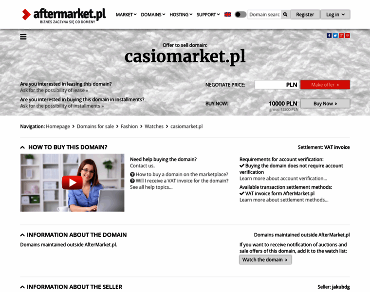 Casiomarket.pl thumbnail