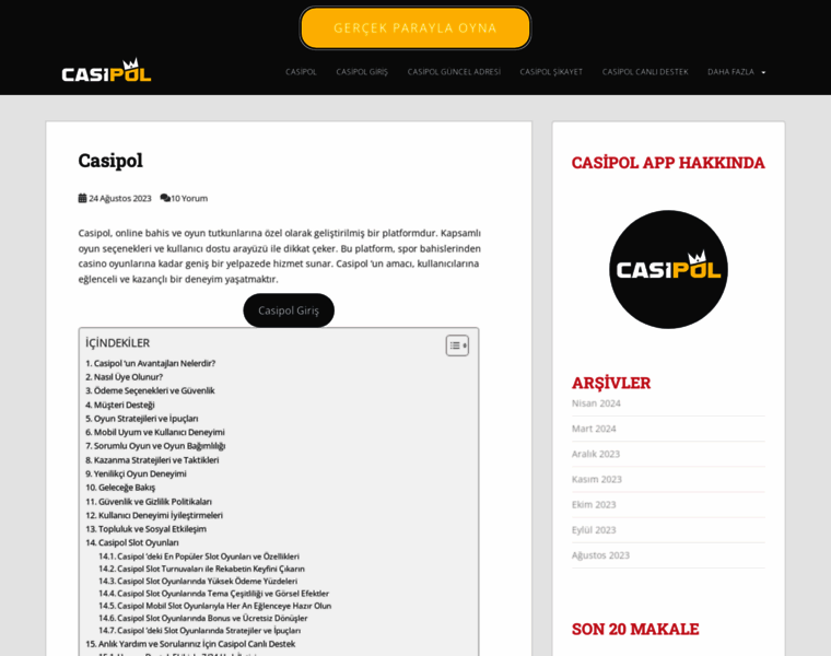Casipol-app.com thumbnail