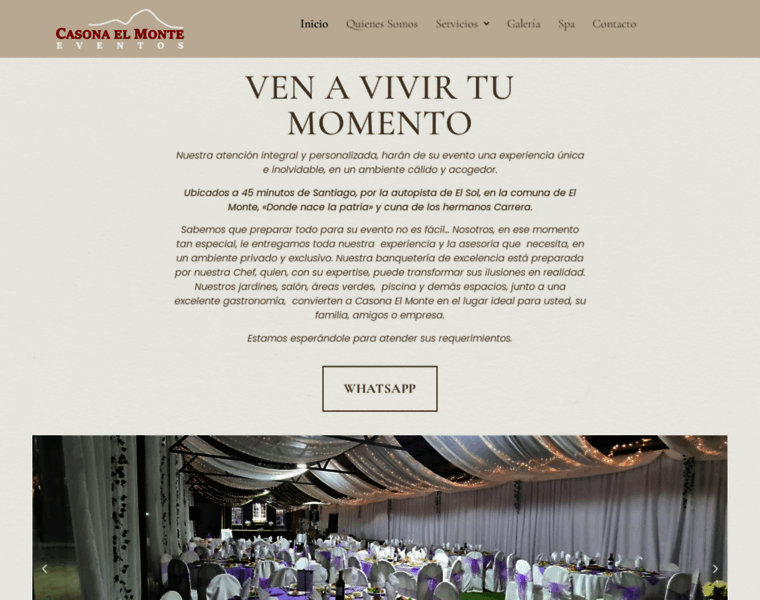 Casonaelmonteeventos.cl thumbnail