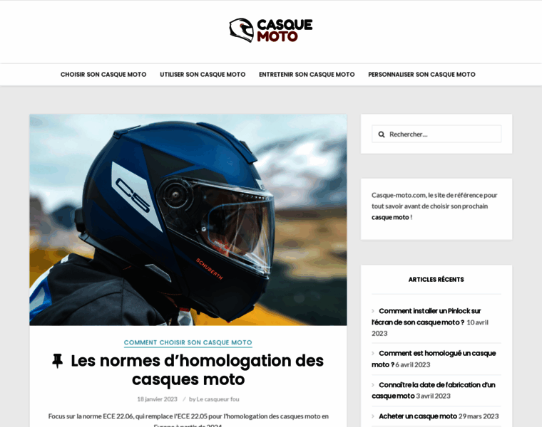 Casque-moto.com thumbnail