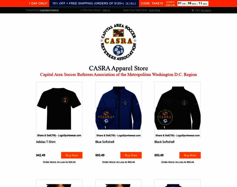 Casra.logosoftwear.com thumbnail