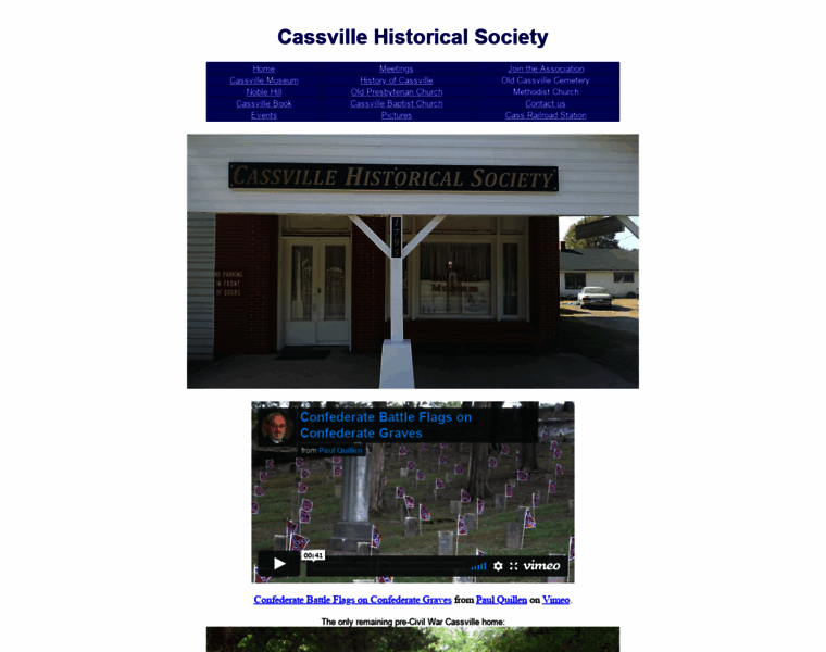 Cassvillehistoricalsociety.com thumbnail