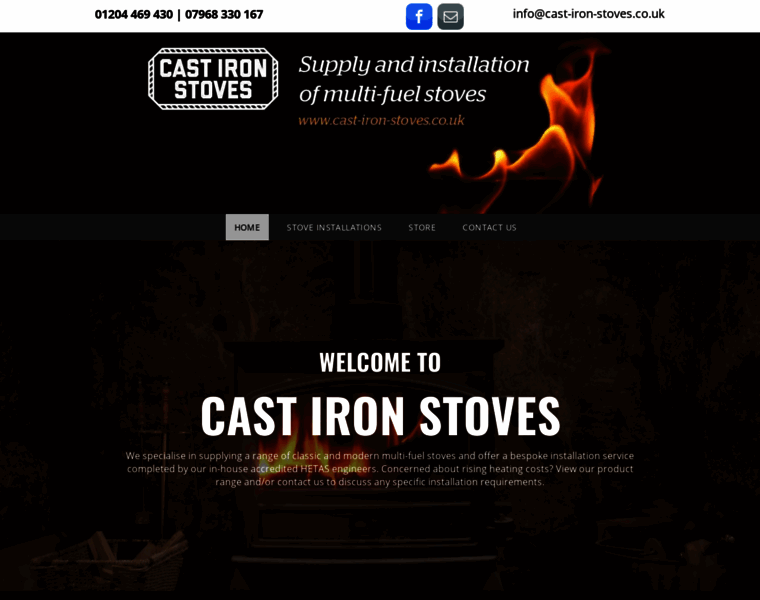 Cast-iron-stoves.co.uk thumbnail