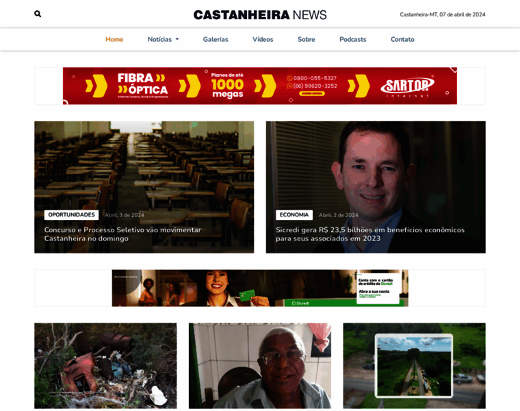 Castanheiranews.com.br thumbnail