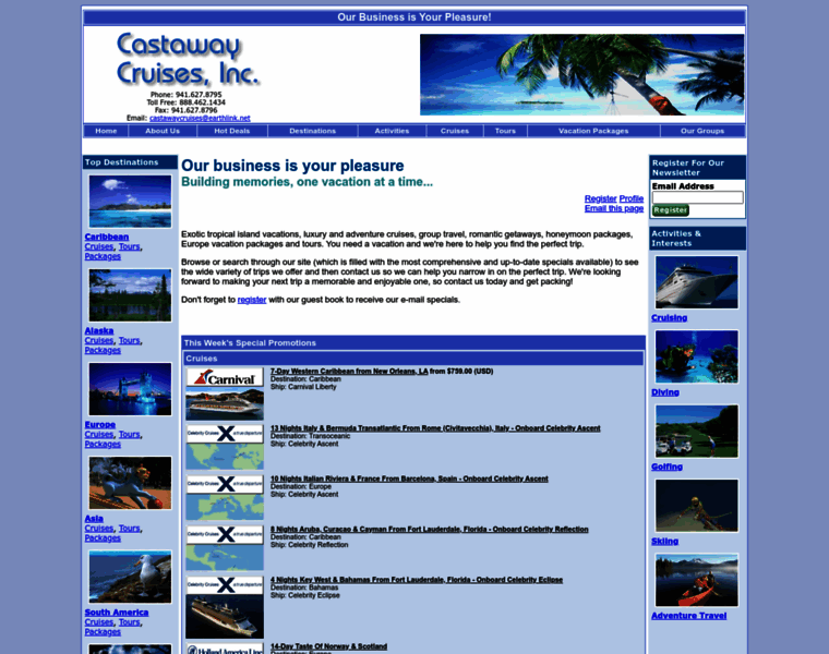 Castawaycruises.net thumbnail