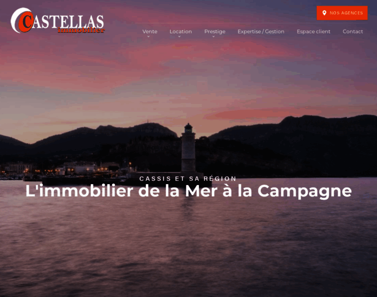 Castellas-immobilier.com thumbnail