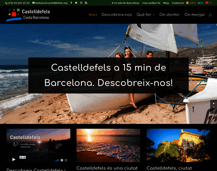 Castelldefelsturisme.com thumbnail
