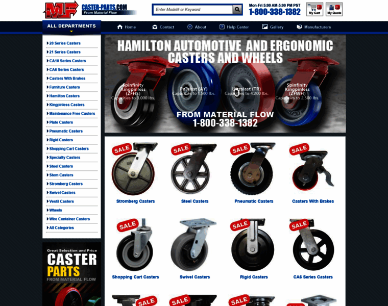 Caster-parts.com thumbnail