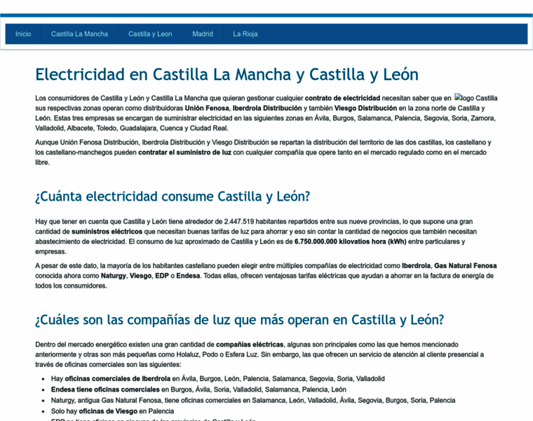Castilla-luz.es thumbnail