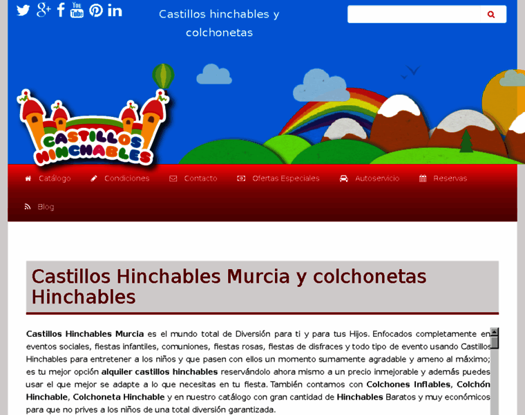 Castillos-hinchables.org thumbnail
