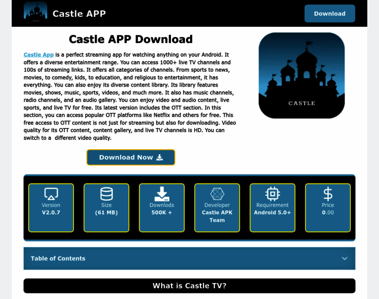 castleapp.in.net at WI. Castle APP Download (Latest Version) For ...