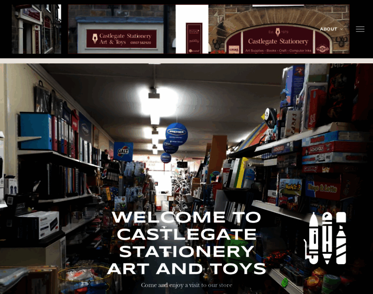 Castlegatestationers.co.uk thumbnail