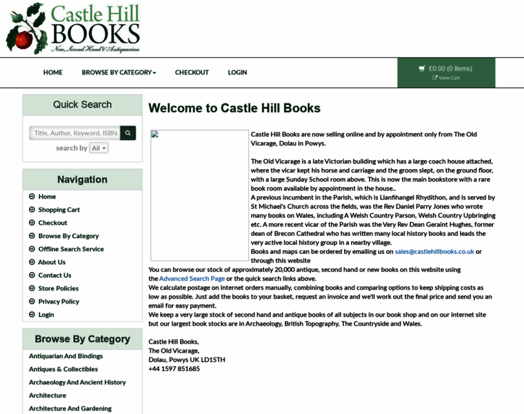 Castlehillbooks.co.uk thumbnail