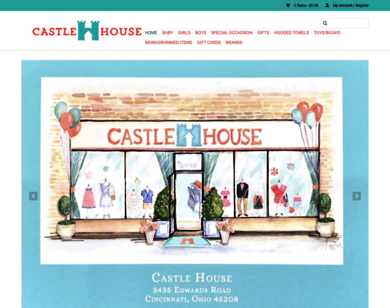 Castlehouse.com thumbnail