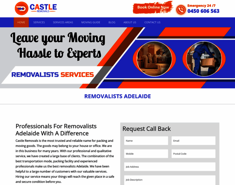 Castleremovals.com.au thumbnail