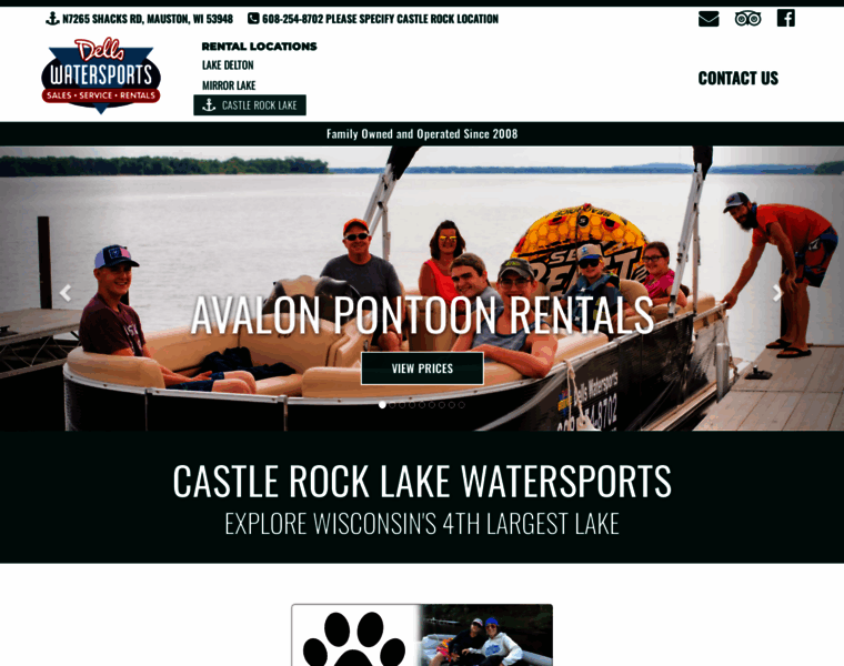 Castlerockwatersports.com thumbnail