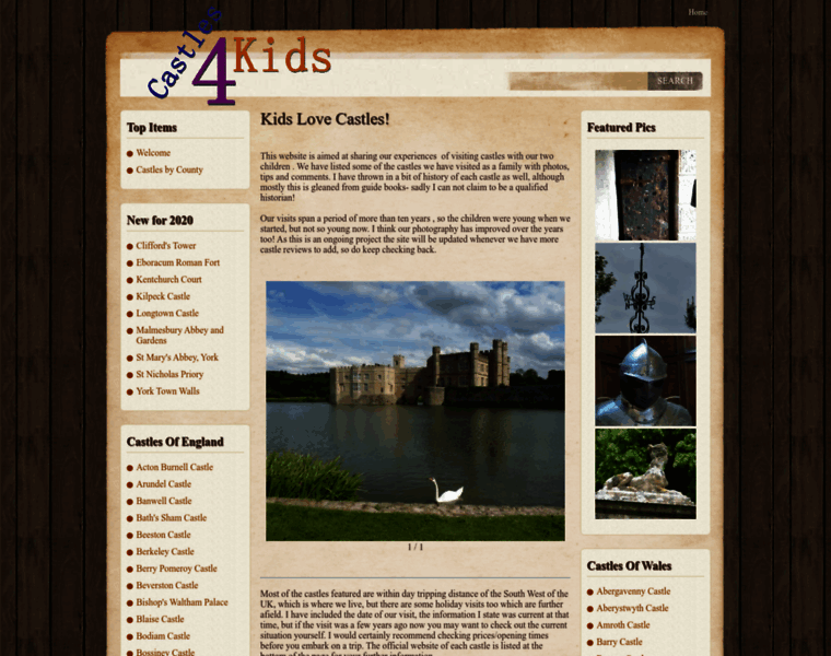 Castles4kids.info thumbnail