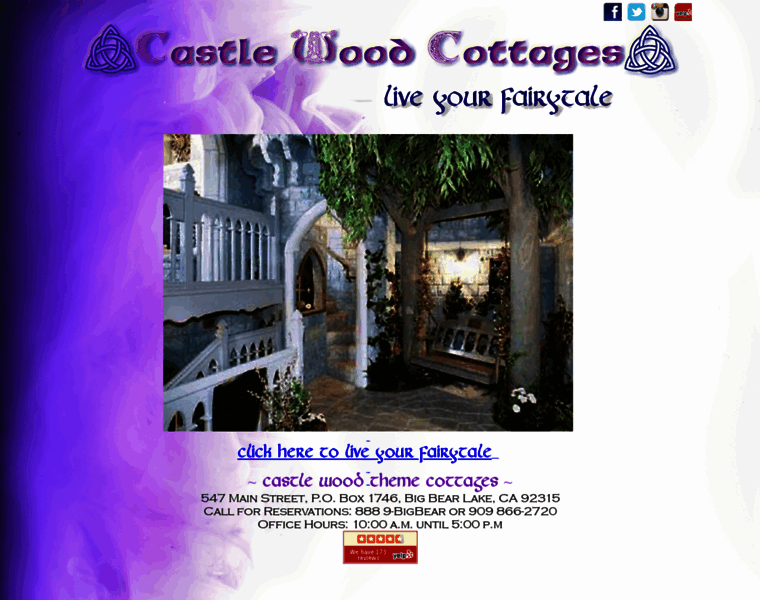 Castlewoodcottages.com thumbnail