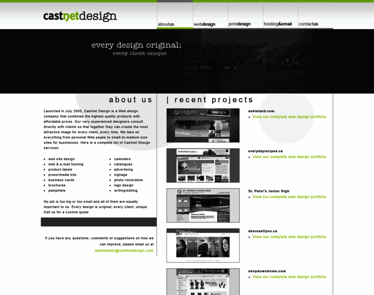 Castnetdesign.com thumbnail