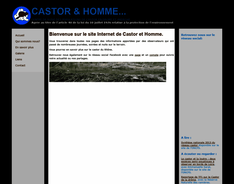 Castorethomme.org thumbnail
