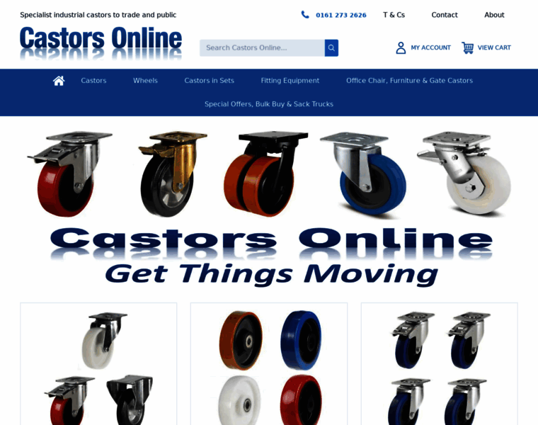 Castors-online.co.uk thumbnail