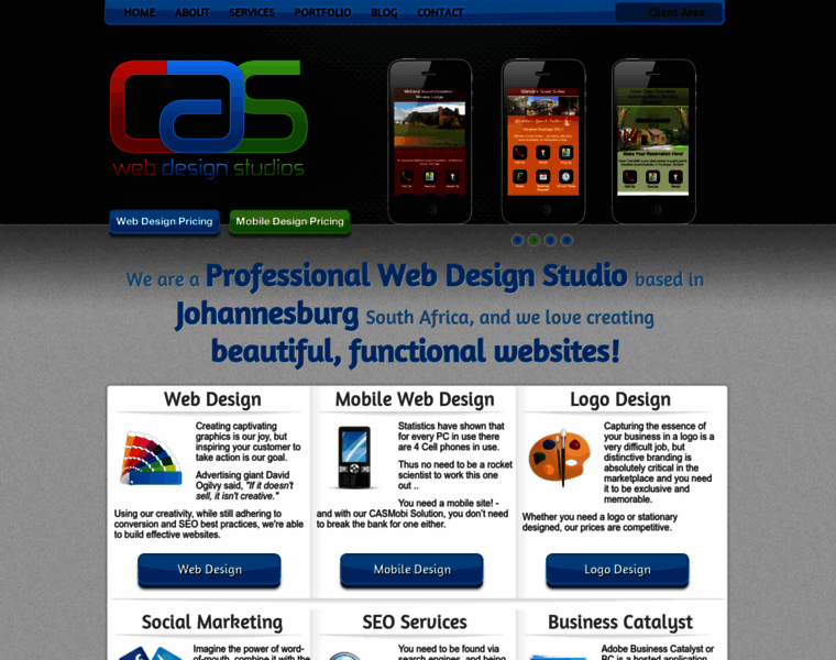 Caswebdesign.co.za thumbnail
