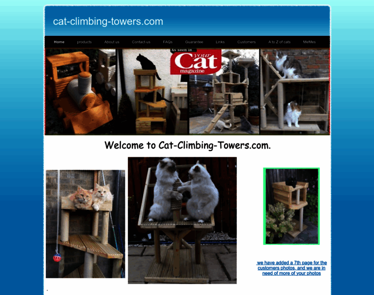 Cat-climbing-towers.com thumbnail