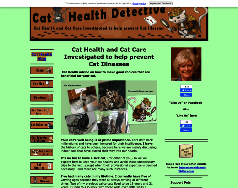 Cat-health-detective.com thumbnail
