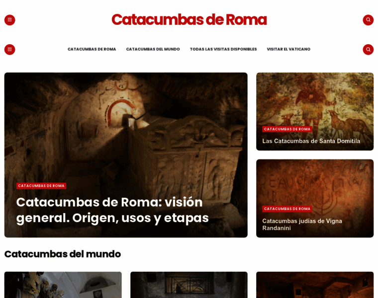 Catacumbasderoma.com thumbnail