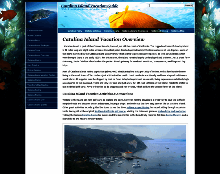 Catalinaislandvacation.org thumbnail