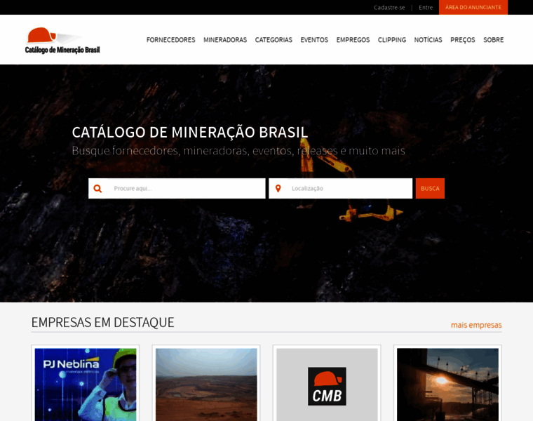 Catalogodemineracao.com.br thumbnail
