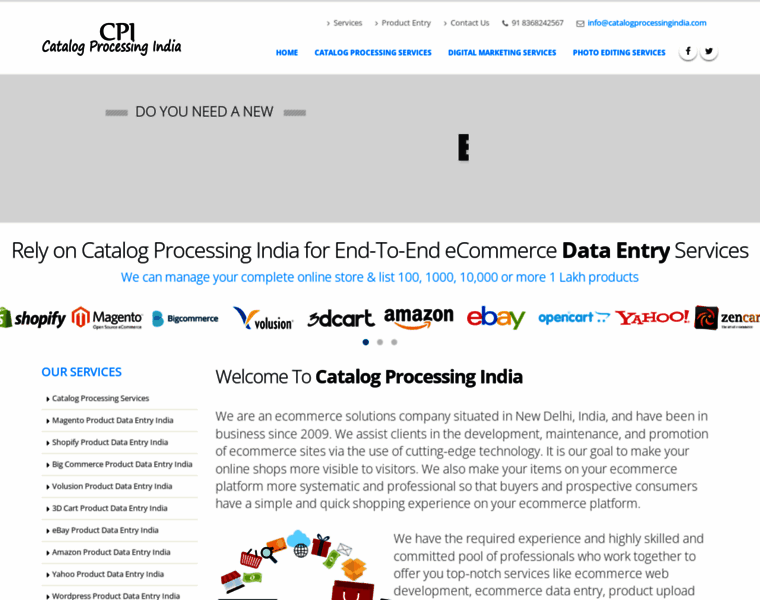 Catalogprocessingindia.com thumbnail