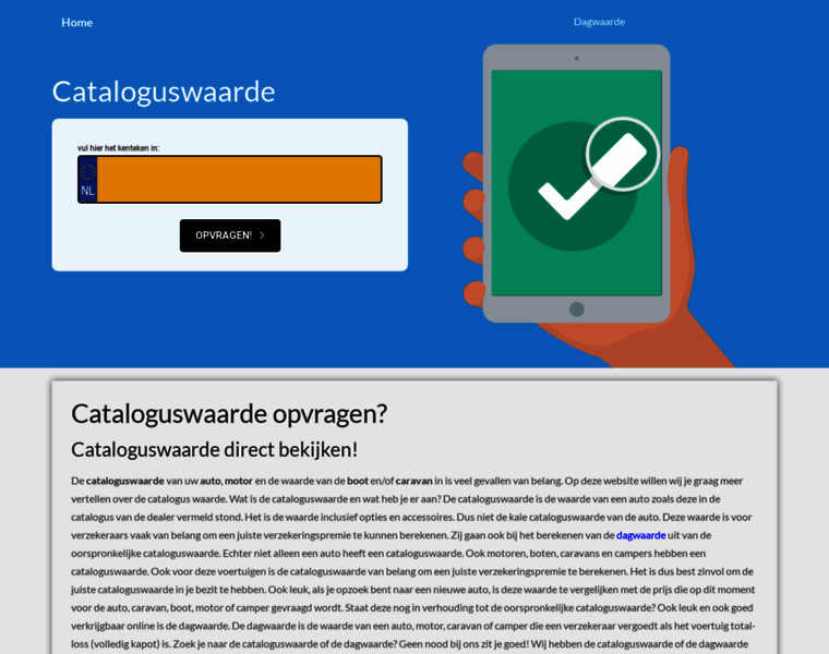 Cataloguswaarde-online.nl thumbnail