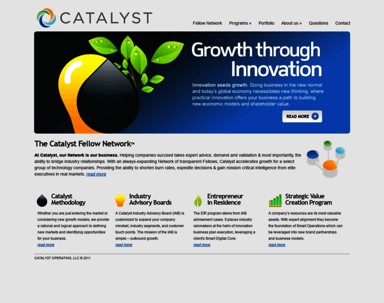 Catalystadvisors.com thumbnail
