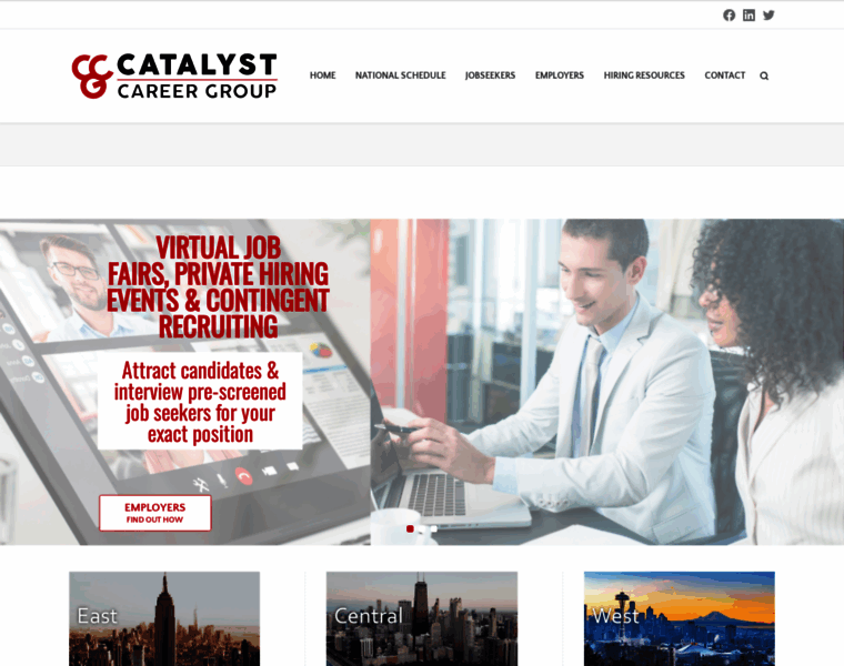 Catalystcareergroup.com thumbnail