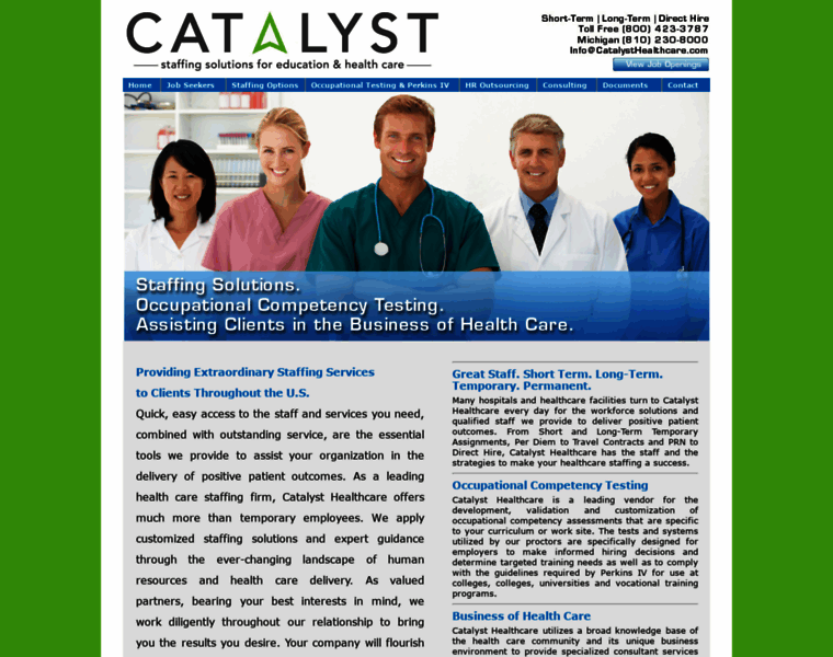 Catalysthealthcare.com thumbnail