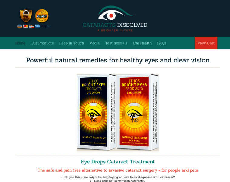 Cataracts-dissolved.com thumbnail Cataracts-dissolved.com thumbnail