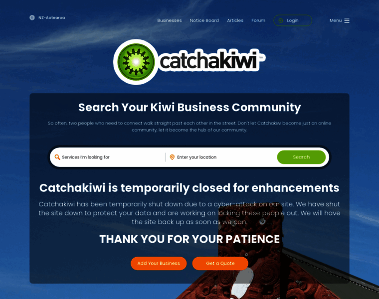 Catchakiwi.com thumbnail