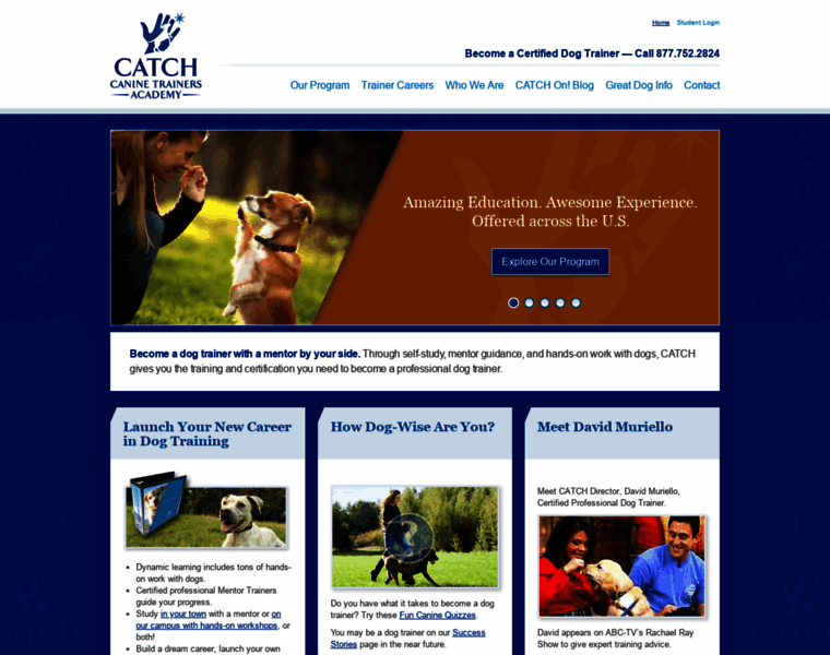 Catchdogtrainers.com thumbnail