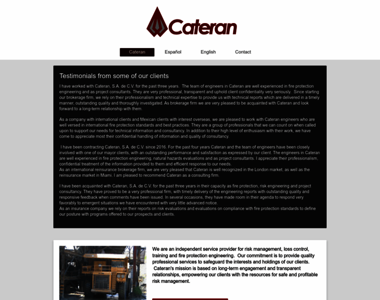 Cateran.com.mx thumbnail