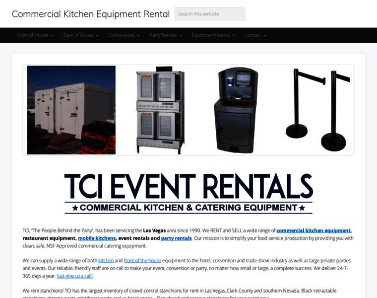 Catererspartyrentals.com thumbnail