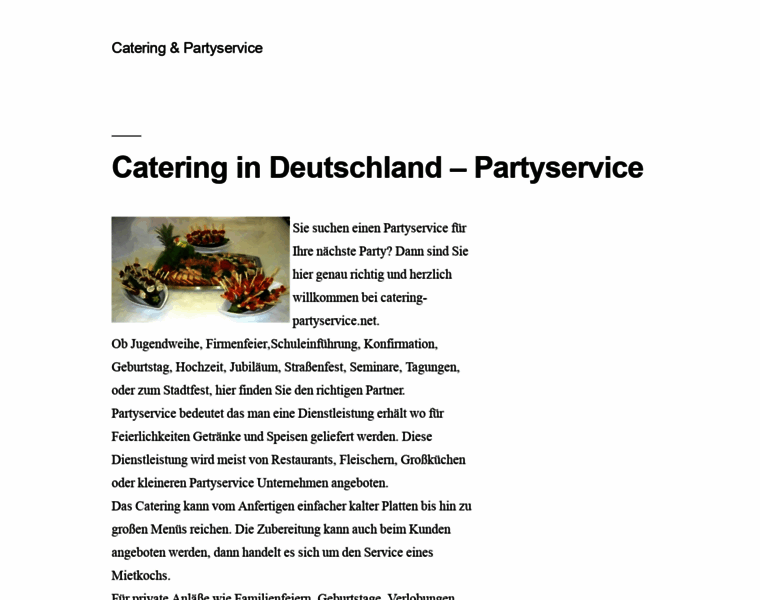Catering-partyservice.net thumbnail