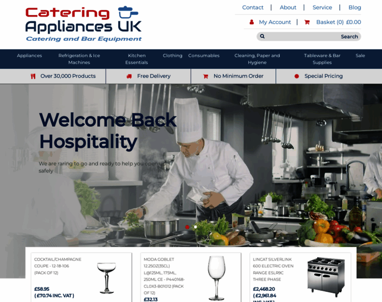 Cateringappliancesuk.co.uk thumbnail